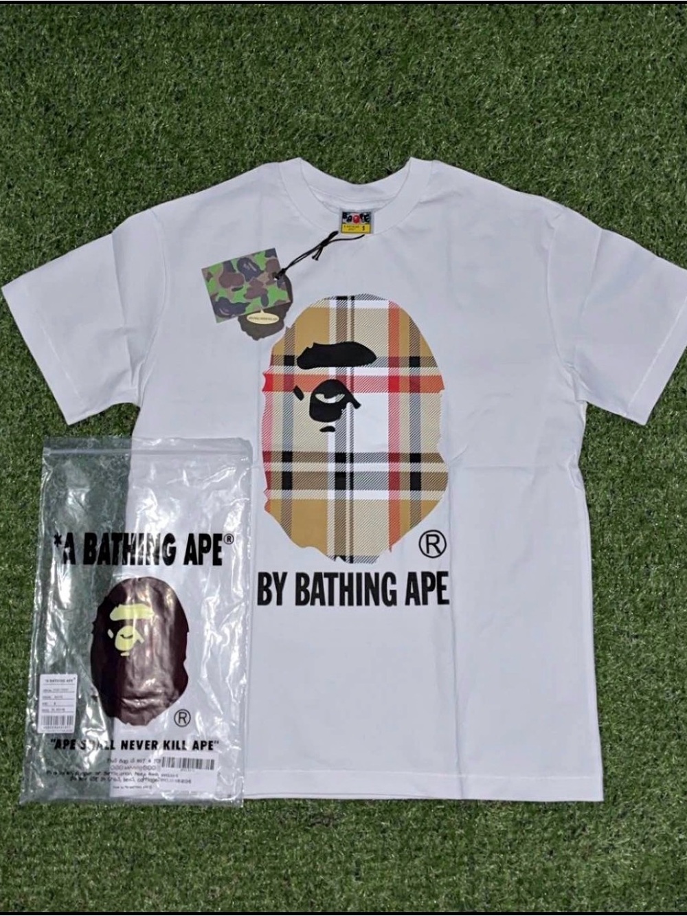 Bape X Burberry T-Shirt
